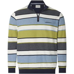 Sweatshirt MELRIN groen gestreept