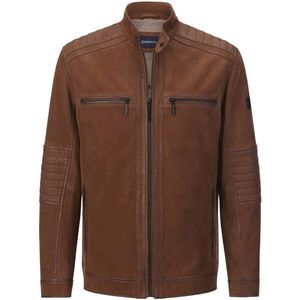 Babista Leren jack BELLASTILO, cognac