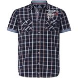 Jan Vanderstorm - BERTY - Overhemd - Donkerblauw - Korte Mouwen