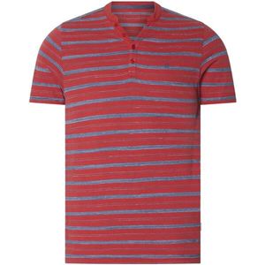 T-shirt FARLOR rood gestreept