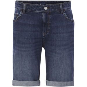 Babista - CARZINI - Denim Bermuda - Donkerblauw - Five-Pocket-model