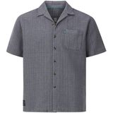 Jan Vanderstorm - LEIFBOR - Overhemd - Blauw - Korte Mouwen