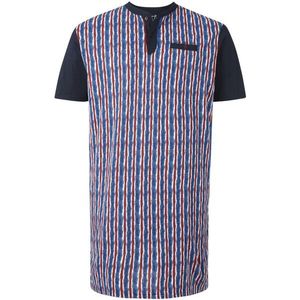 Charles Colby - LORD KENDRY - Nachthemd - Blauw - Comfort Fit - 100% Katoen