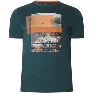 T-shirt HAKEJAN petrol