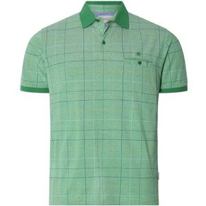 Poloshirt ERANDIR groen patroon