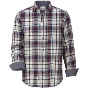 Overhemd - Donkerrood - JALOR - Geruit