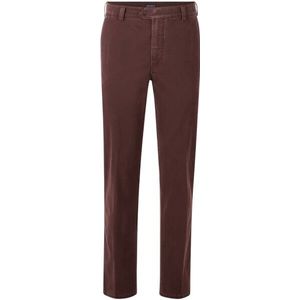 COSTILEO - Broek - Donkerrood - Katoenmix - Onderhoudsvriendelijk
