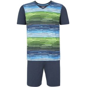 Korte pyjama SALDUN Babista donkerblauw