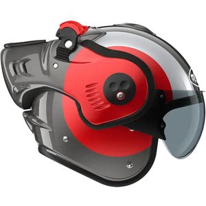 Roof Boxer V8 Alpha Focus Red Silver