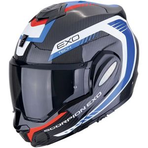 Scorpion Exo-Tech Evo Carbon Cosy Black-Blue-Red