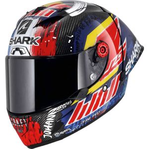 Shark - Race-R Pro GP 22-06 Replica Zarco - Integraalhelm - Violet Blauw - Carbon