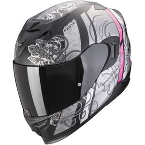 Scorpion Exo-520 Evo Air Fasta Matt Black-Silver-pink