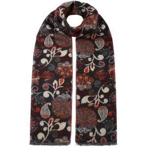 Flower Patchwork Cashmink Sjaal by Lipodo Dames sjaals