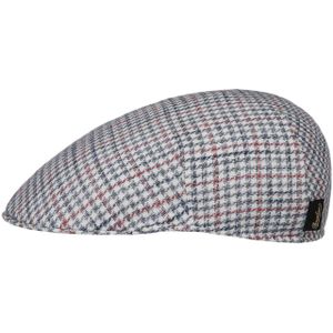 Summer Houndstooth Pet by Borsalino Flat caps