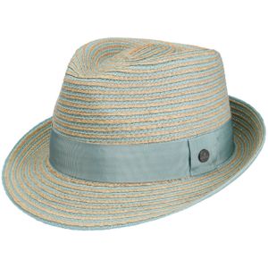 Light Twotone Trilby Strohoed by Lierys Trilby hoeden