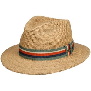 Littlefield Raffia Hoed by Stetson Travellerhoeden