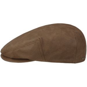 Kent Calf Leather Pet by Stetson Flat caps
