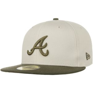 59Fifty White Crown Athletics Pet by New Era Baseball caps