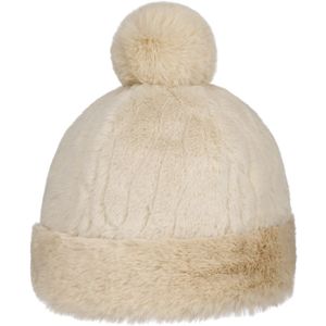 Fake Fur Pomponmuts by Seeberger Mutsen met pompon