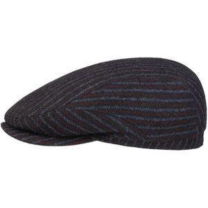 Woolen Stripe Driver Pet by Stetson Flat caps