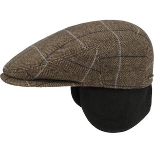 Kent Wool Cap Oorbescherming by Stetson Flat caps