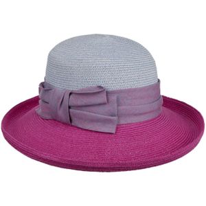 Twotone Dameshoed met UV-Bescherming by bedacht Stoffen hoeden