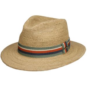 Littlefield Raffia Hoed by Stetson Traveller hoeden