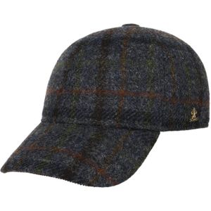 Harris Tweed Check Pet by Lierys Gold Baseball caps