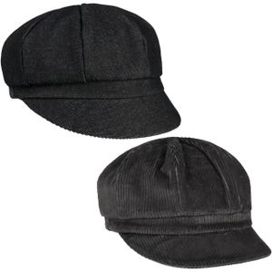 Velvet Jeans Omkeerbare Newsboy Pet by bedacht Newsboy caps