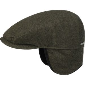 Kent Wool Earflaps Cap by Stetson Flat caps