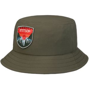Jersey Bucket Hoed met UV-Bescherming by Stetson Stoffen hoeden