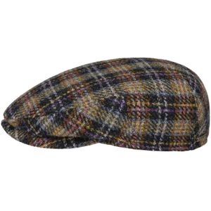 Kent Check Harris Tweed Pet by Stetson Flat caps