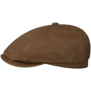 6 Panel Calf Leather Pet by Stetson Flat caps
