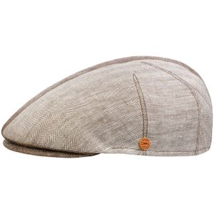 Jasper Twotone Linnen Pet by Mayser Flat caps