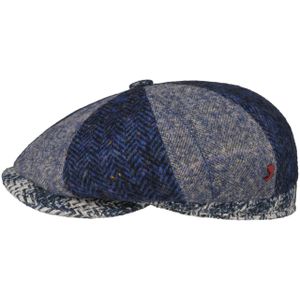 8 Panel Patchwork Pet by Alfonso D’Este Flat caps