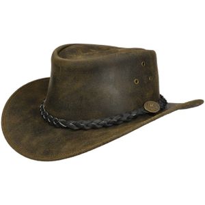Lederen hoed Fleetwood Scippis maat XL