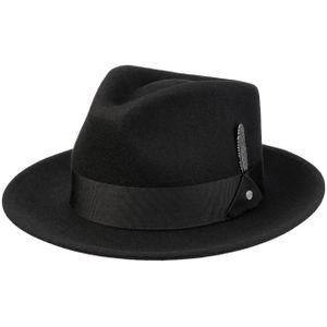 Burdock Fedora Wollen Hoed by Stetson Bogart hoeden