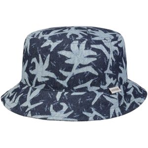 Denim Print Bucket Stoffen Hoed by Stetson Stoffen hoeden