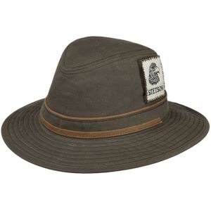 Vintage Waxed Cotton Outdoor Hoed by Stetson Travellerhoeden