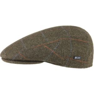 Klepmuts met Geruit Patroon by Lipodo Flat caps