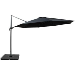 Zweefparasol XL - Zwart