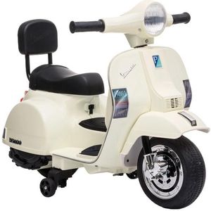 Vespa kinderscooter - crème-wit