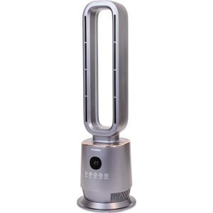 Hyundai bladeless ventilatorkachel - donkergrijs