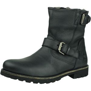 Panama Jack - Principal - Biker Boots - Zwart - Nappa - Natuurlijk Bont