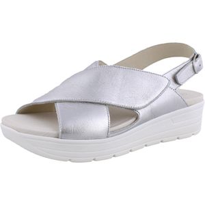 Solidus - 48003 Greta - Sandalen - Zilver - Leer