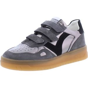 Victoria - Dames Sneakers - Grijs - Leer - Suéde - Metallic