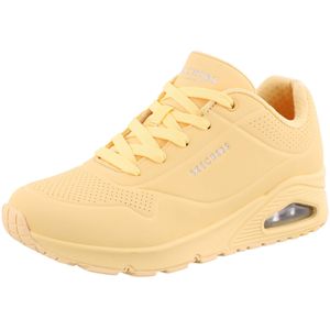 Skechers - UNO - Sneakers - Lichtgeel - Polyurethaan
