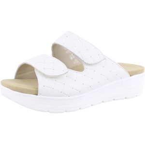 Solidus - Slippers - Wit - Leer