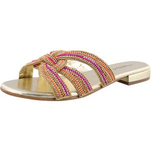 Dames Slippers Tosca Blu Tosca Blu SS2536S362 Rainbow goud goud