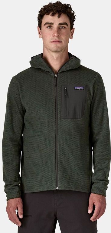 Patagonia - R1 Air Full-Zip Hoody - Old Growth Green - Vest